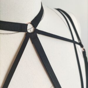 Harnais lingerie Nyx, Collection DIVINES - Ellianthe